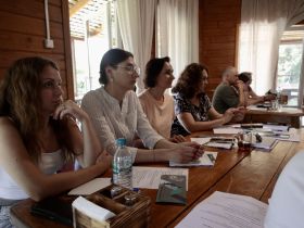 Секретарь СЖР Владимир Касютин выступил спикером семинара «Трансформация районных медиа»  в Алтайском крае.