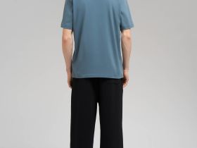 Футболка прямого кроя из хлопкового джерси