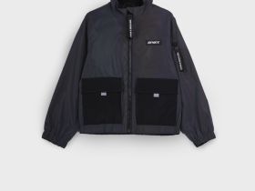 Куртка текстильная с полиуретановым покрытием для девочек (ветровка)