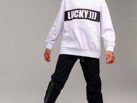 Брюки трикотажные для мальчиков