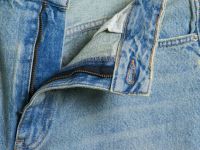 Джинсы Balloon со средней посадкой, Голубой