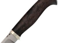 Нож Финка, сталь N690, рукоять карельская береза