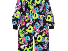 Комбинезон текстильный с полиуретановым покрытием для девочек