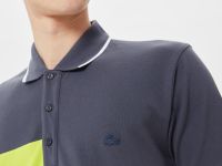 Мужское поло Lacoste Mavi свободного кроя
