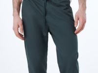 Брюки с эластичным поясом, Зеленый