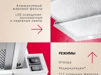 Телескопическая вытяжка Hansa OTP5233WH