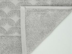 Полотенце махровое Illumination для ног, серое