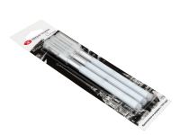 Набор гелевых ручек Сонет, 3 шт, белые