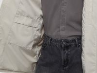 Плащ прямого силуэта