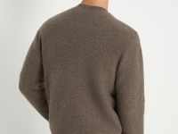 Джемпер прямого силуэта с добавлением шерсти