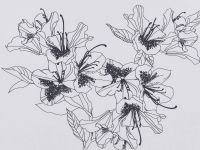 Футболка свободного силуэта с принтом