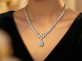 Колье из белого золота э4712кл09171900