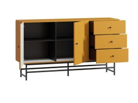 Тумба Шелби 158x88 Горчичный