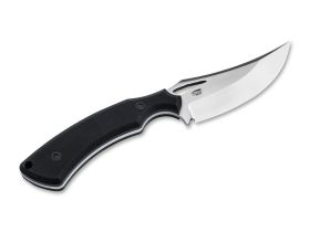 Нож с фиксированным клинком Boker Tavros, сталь D2, рукоять G10, черный