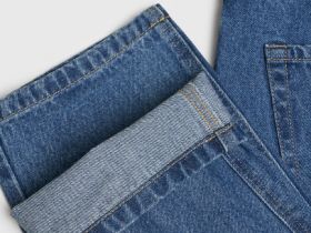 Свободные джинсы Bow, Синий