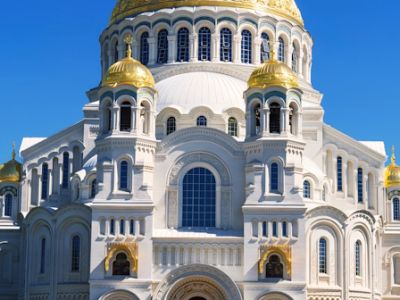 Кронштадт: Морской собор, набережные и день у моря