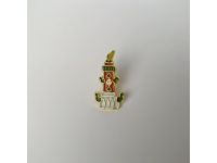 Значок эмалированный "Ростральная колонна"