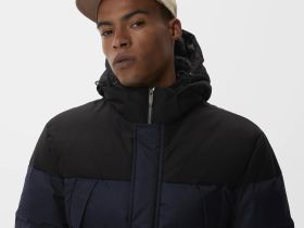 Мужская стёганая куртка Lacoste L!VE