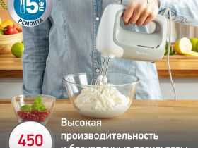 Ручной миксер Moulinex Prepmix HM450B10