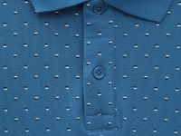 Однотонное поло из хлопка