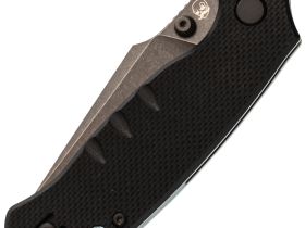 Нож Barmaley Knives Seadevil, сталь D2, рукоять G10/сталь, черный