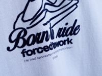 Футболка с принтом, Голубой