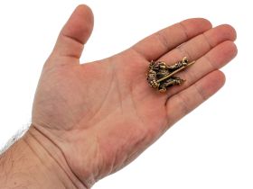 Бусина для темляка Дони, латунь