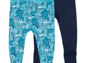 Ползунки детские трикотажные для мальчиков, 2 шт в комплекте