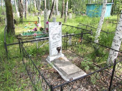 Могила С.Н.Седунова (1893 – 1985 гг.), партизана, участника Гражданской войны