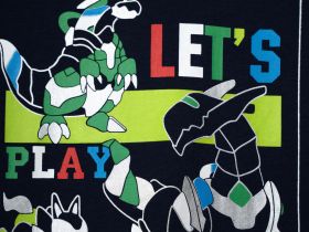 Комплект трикотажный для мальчиков: фуфайка (футболка), шорты