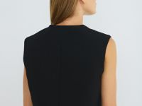 Укороченный жилет, Черный