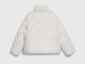 Пуховик для девочек, Белый