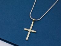 Подвеска из желтого золота с бриллиантами э0301пд05101200