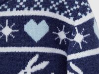 Джемпер с узором в скандинавском стиле