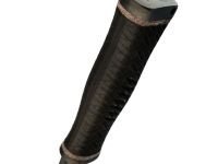 Нож Прапор, сталь 65Г, резина