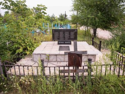 Братская могила советских воинов, умерших в госпиталях в годы Великой Отечественной войны