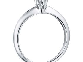 Классическое кольцо из серебра э0612кц04202996_white