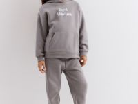 Серые спортивные брюки Jogger с принтом девочки Глория Джинс