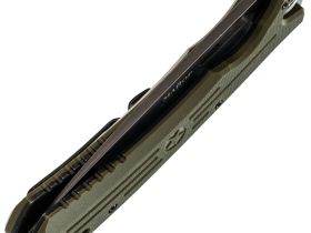 Складной нож НОКС Майор, сталь AUS-8, рукоять G10, олива