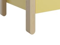 Распашной шкаф Руффи 4-128x218 Желтый