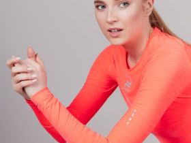 Футболка Nordski Pro Coral W с длинным рукавом