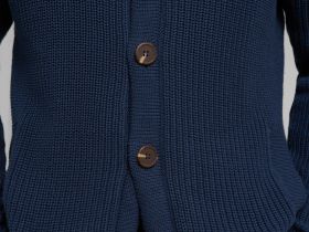 Кардиган прямого кроя из хлопка