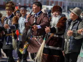 Массовый осуохай исполнили на главной площади Якутска