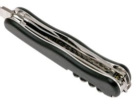 Нож перочинный Victorinox Forester, сталь X50CrMoV15, рукоять нейлон, черный, 11 функций, 111мм