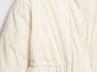 Утеплённая куртка с кулиской, Бежевый