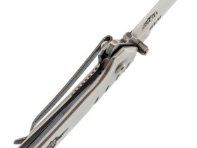 Складной нож ВДВ Silver, сталь D2, рукоять сталь