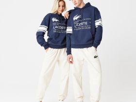 Толстовка - худи Lacoste оверсайз унисекс