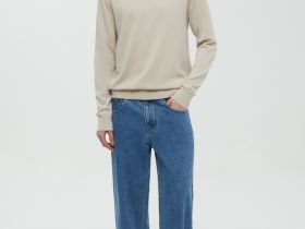 Базовый джемпер прямого кроя