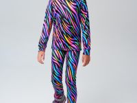 Термокомплект трикот. для девочек: фуфайка (футболка) с длин. рук, брюки для эпизод. использования