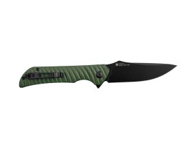 Нож складной Ruike P123-MG, сталь 14C28N, рукоять микарта, зеленый